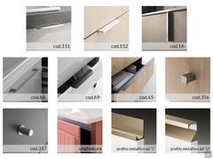 Badezimmerschrank mit Aufsatzwaschtisch N73 Atlantic - Griffmodelle