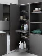 Eckschrank komplett mit 5 Auszugstabletts