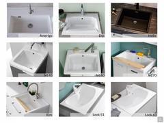 Verfügbare Waschbecken für den Wäschespeicher Oasis - Teil 1/2