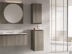 Atlantic eintüriger Hängeschrank Holz-Effekt Melamin 282 Pepper