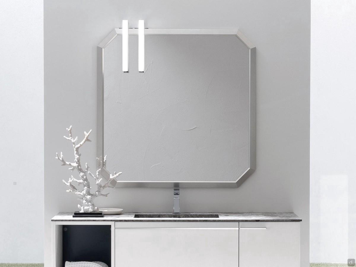 Badezimmerspiegel mit Alfa-Aluminiumprofil