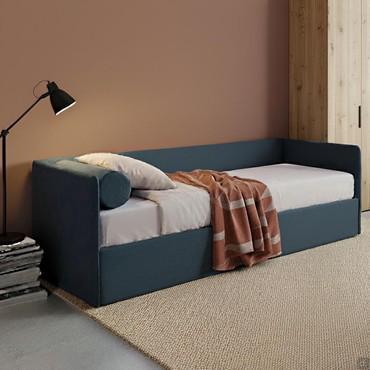 Umbaubares Polsterbett für Birba-Schlafzimmer-Set