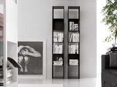 Zwei Joker-Bücherregale von Cattelan mit Wandhalterung aus schwarz lackiertem Metall