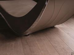 Detail der Basis mit Rollen