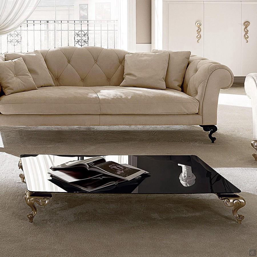 George by Cantori klassischer Beistelltisch mit Säbelbeinen