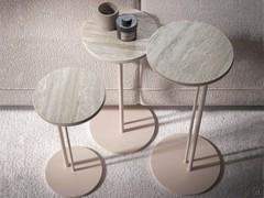 Sting Beistelltisch-Set mit Steinplatte Keramik matt KM21 Colosseo