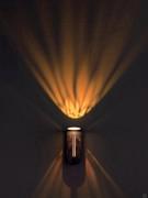 1Night-2Nights-Lampe in Wandmontageversion mit Fire-Filter