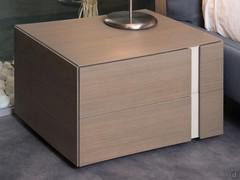 Montana Nachttisch mit 2 Schubladen in der Holzart Esche Eiche (Ausführung nicht erhältlich)