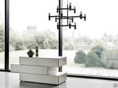 Freistehender Zusammensetzung aus 3 Elementen, die in der Mitte des Zimmers positioniert werden können