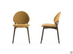 Vorder- und Seitenansicht des Jewel Outlet Chair