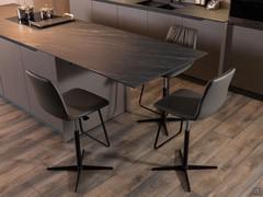 In die Kücheninsel integrierte Snackplatte Klab 07 Steckdose