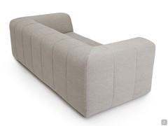 Rückansicht eines der beiden Empire-Outlet-Sofas