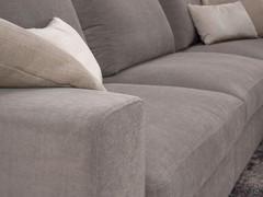 Sofa Hyeres Outlet mit Stoffbezug Mystic