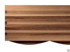 Seki Draufsicht auf das Sideboard mit geschwungenen Türen