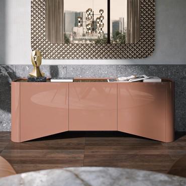 Sideboard Sally lackiert mit abgerundeten Kanten