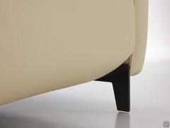 Prado Metallfüße des Sofas aus poliertem Titan-Metall