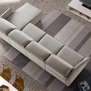 Draufsicht auf das Sofa Icaro mit Chaiselongue