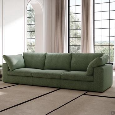 Sofa mit bequemen Armlehnen mit Kissen Vaud