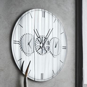 Designer Spiegel Uhr Times von Cattelan 