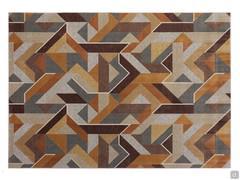 Vittoria orange und braun gemusterter Teppich, rechteckiges Format 240 x 340 cm