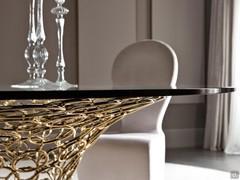 Detailbild des Gestells und der Stärke der Platte