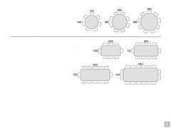 Tisch Art mit Platte aus Glas - Sitzplatzschema tisch