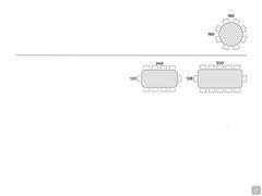 Tisch Atrium mit Keramiksteinplatte und abgerundeten Ecken - Sitzplatzschema tisch