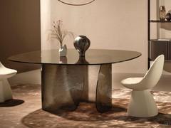 Quadratischer Tisch Lens für 8 Personen, Maße 160 x 160 cm