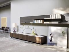 TV-Möbel Columbus, Breite 302 cm, mit Platte aus Keramikstein