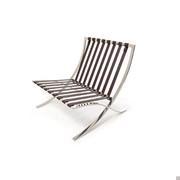 Barcelona armchair designed by designer L.M. Van der Rohe - structure