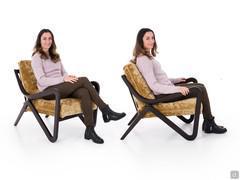 Ergonomia di seduta della poltrona Jody
