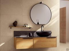 Bathroom cabinet with washbasin and mirror N99 - Frame