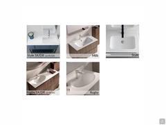 Console tubs available on Frame furniture with standard depth (50 cm)