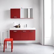 Boogie storage mirror with flap door - cm 70 with Siberia lamp
