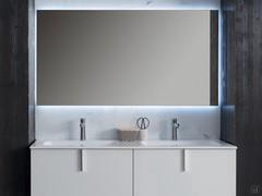Net bathroom mirror available in many sizes rectangular or square