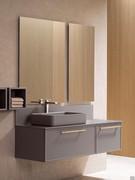 Net backlit bathroom mirrors: the vast choice of sizes allows you to create special compositions, even by placing several mirrors side by side