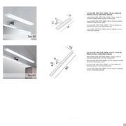 Stocky bathroom storage mirror - spotlight models available