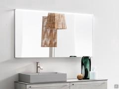 Wap mirror, available in different formats and sizes: horizontal rectangular (pictured), vertical rectangular or 100 x 100 cm square