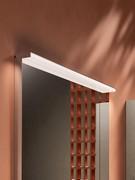 Detail of the full-width Gae spotlight, available in both chrome and matt black finishes