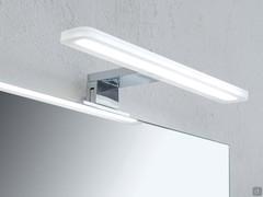 Detail of the Tau 30 spotlight, one of several models available to customise the Wap mirror (also available without spotlight)
