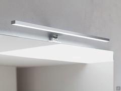 Detail of the Tod 60 spotlight, one of several models available to customise the Wap mirror (also available without spotlight)