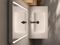 Precise shapes and regular proportions in this combination with Halo rectangular model