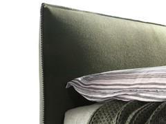 Pinch double bed - a detail of the headboard