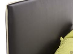 Detail of the space-saving headboard