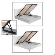 Opening mechanism with the simple lift-up base - for models with storage box and tall bed frame or bed frame with legs