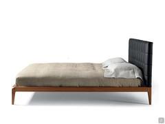 Side-view of the bed in the version with straight headboard