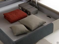 Detail of the storage box capacity