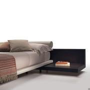 Detail of the built in nightstand