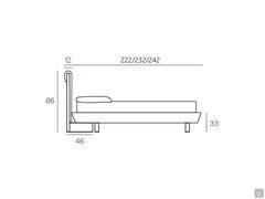 Dimensioni specifiche del letto Merida