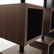 Detail of the 45° cut of the cubes sides